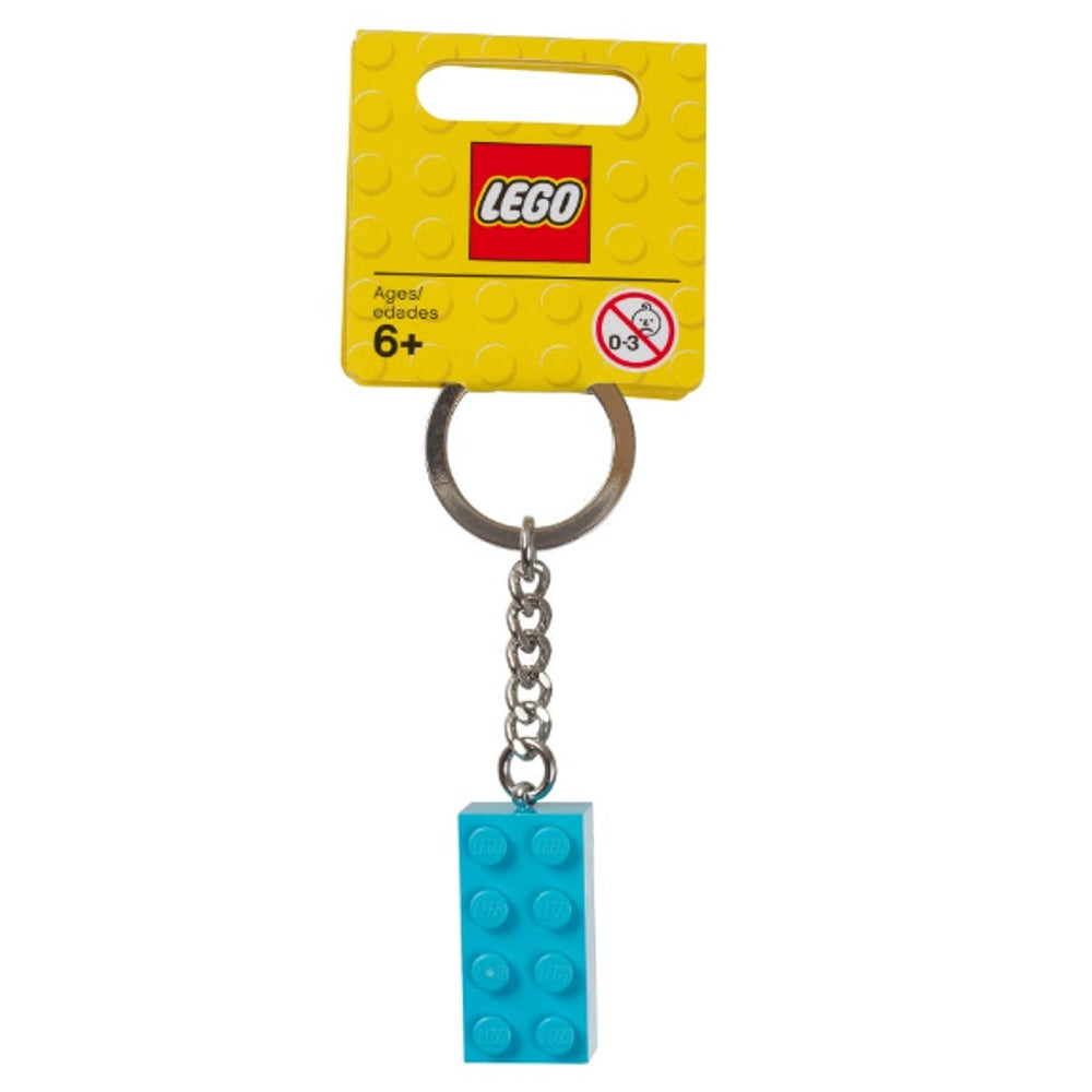 Llavero de ladrillo LEGO® turquesa – Bricks Store Ecuador